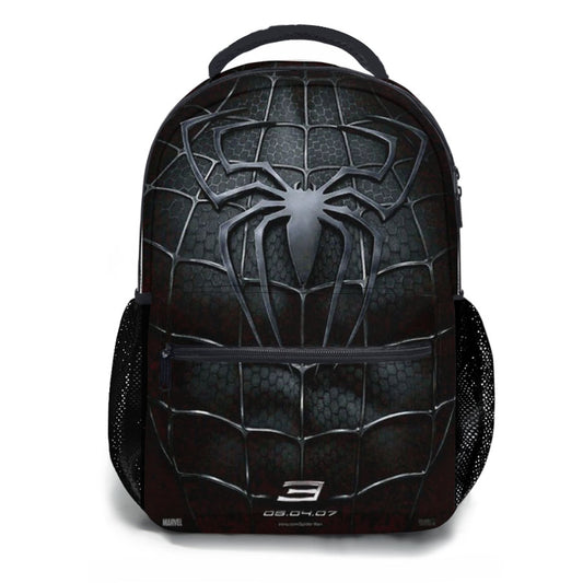 Black Spiderman School Backpacks