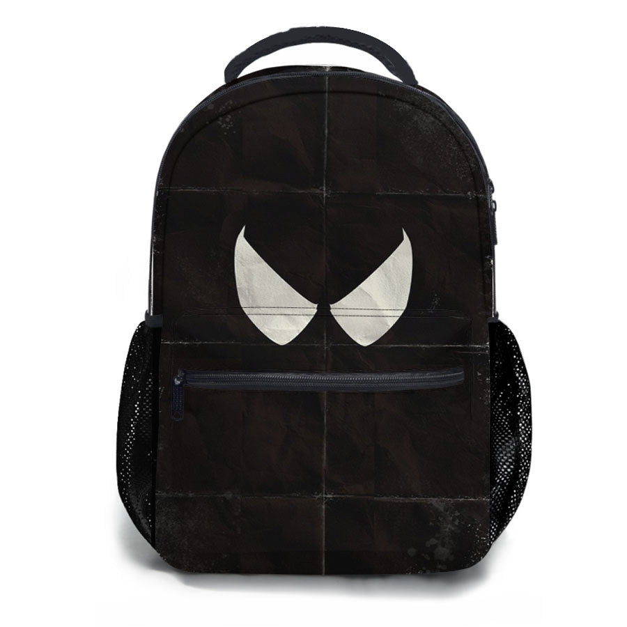 Black Spiderman Minimalist Paper School Backpacks