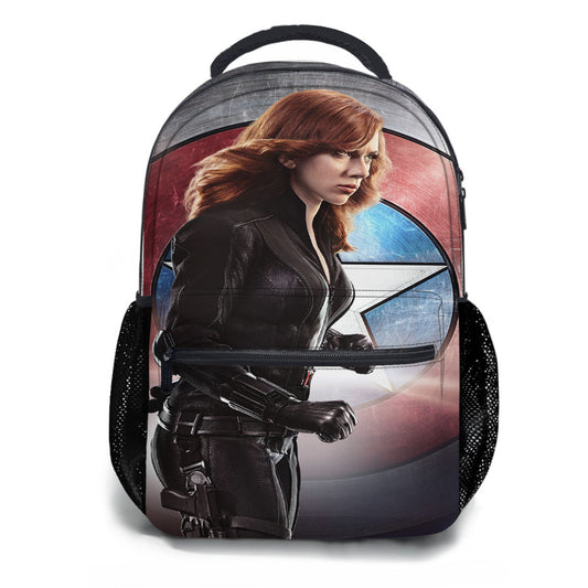 Captain America Black Widow School Backpacks