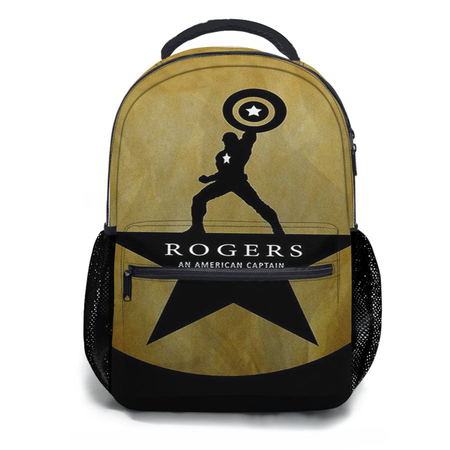 Captain America Hamilton School Backpacks