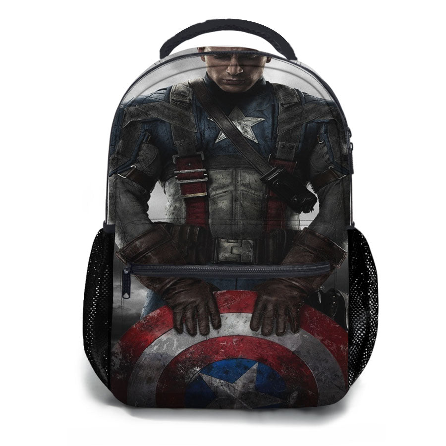 Captain America Marvel Civil War School Backpacks