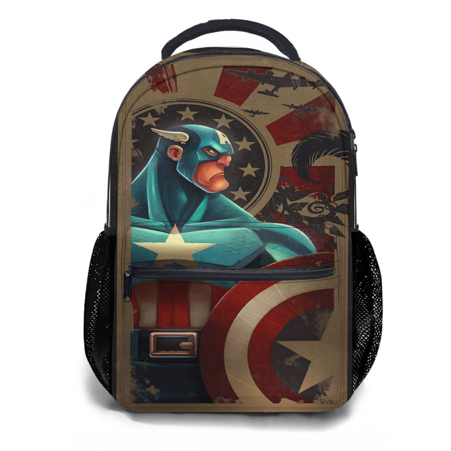 Captain America Marvels School Backpacks
