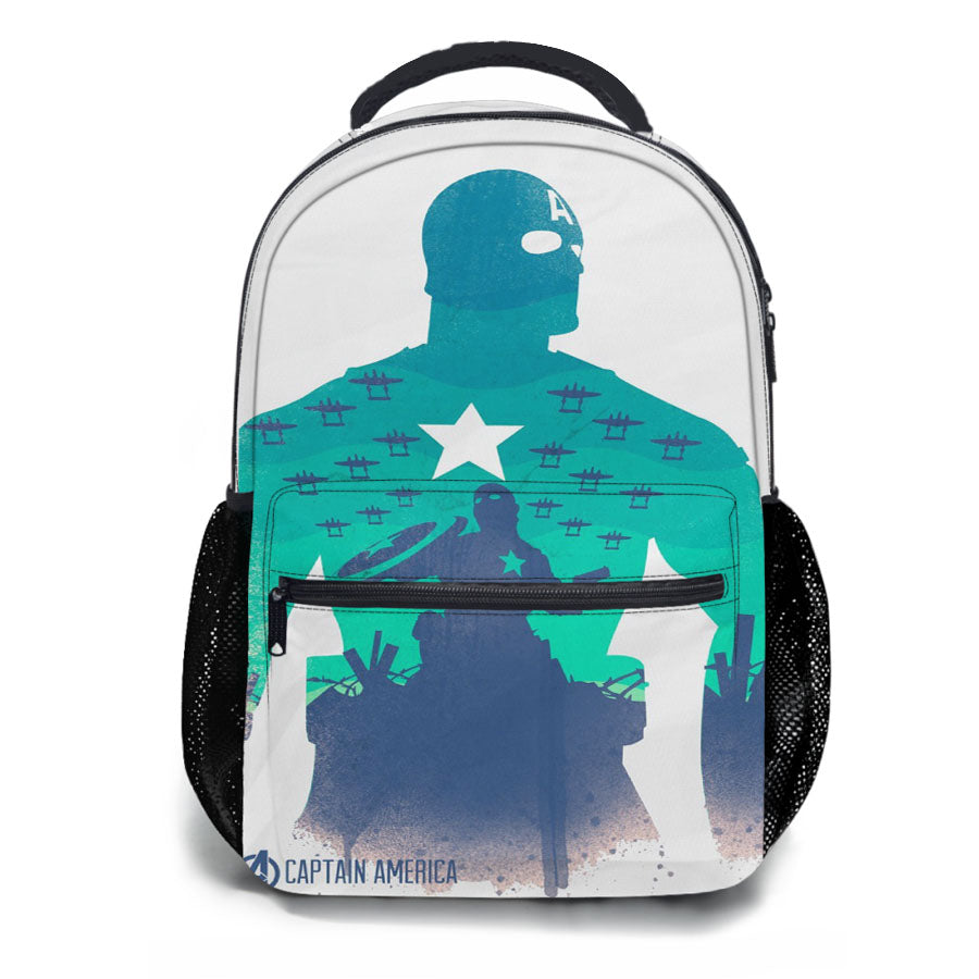 Captain America Minimalist School Backpacks