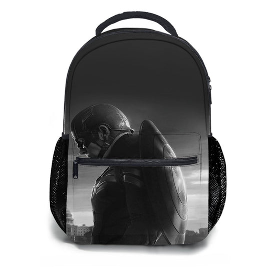 Captain America Sad School Backpacks