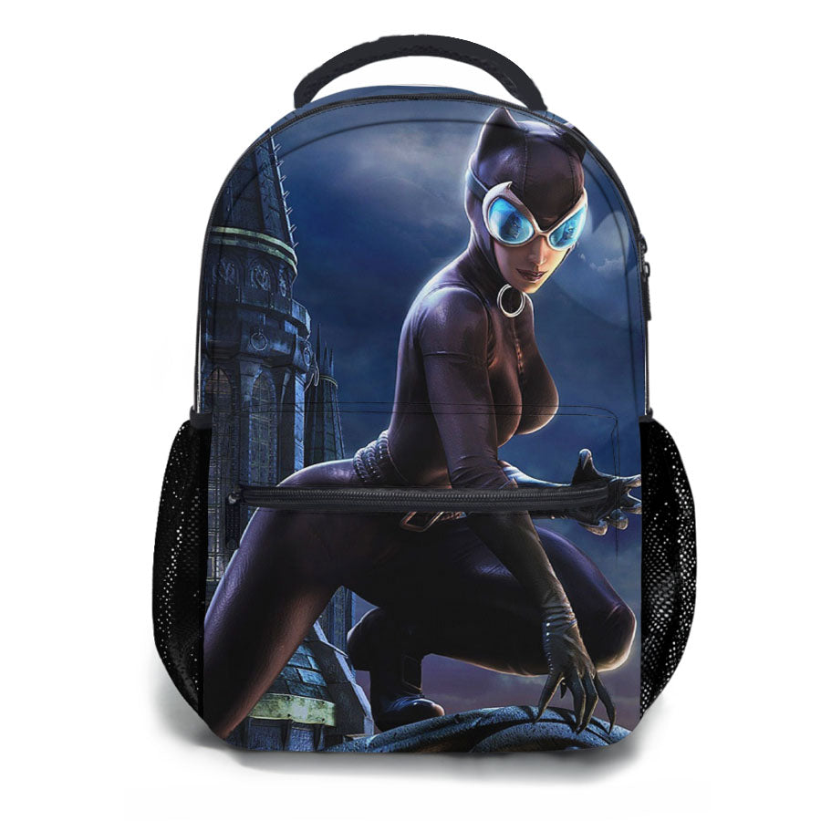 Catwoman Batman Arkham Knight Sexy School Backpacks