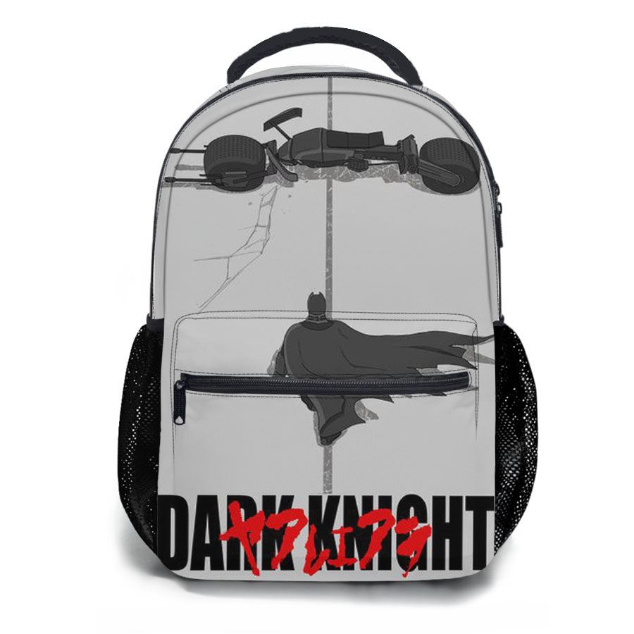 Dark Knight Batman Akira Style School Backpacks