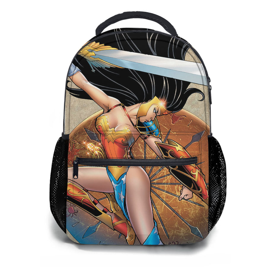 Dc Comics Wonder Woman Dc Superhero Girl School Backpacks