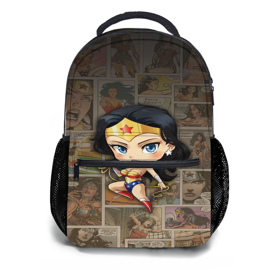 Dc Wonder Woman Comic School Backpacks