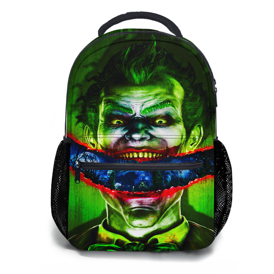 Joker Batman Arkham Asylum School Backpacks