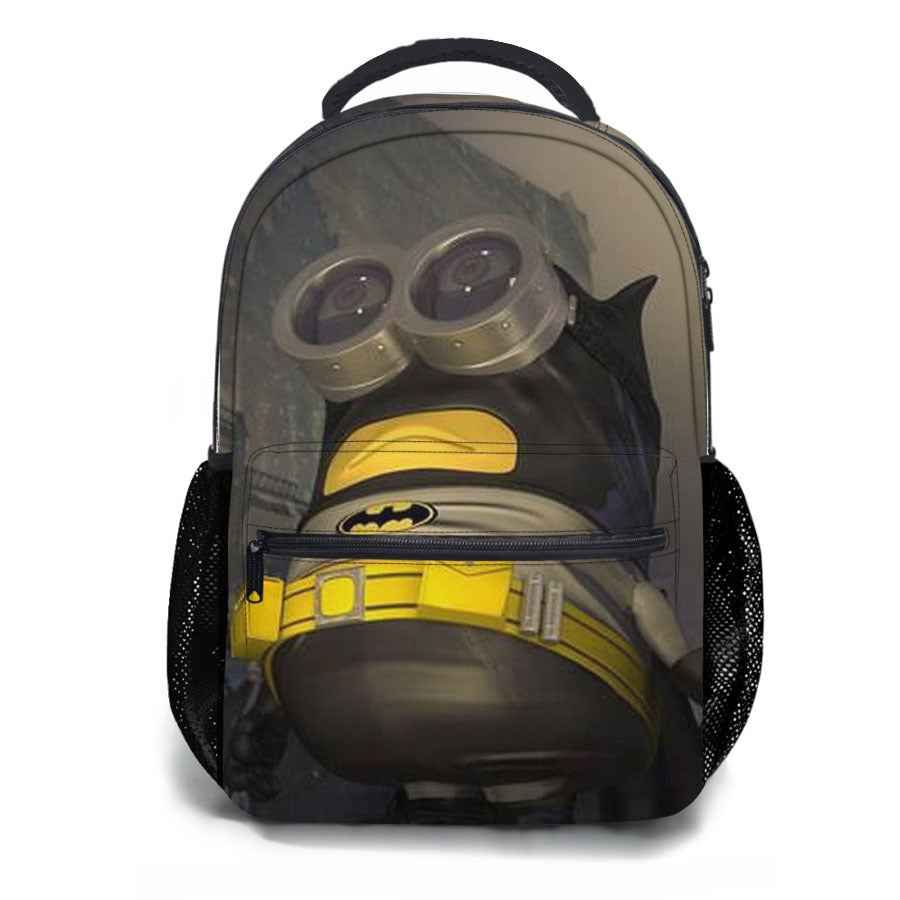 Minion Batman School Backpacks