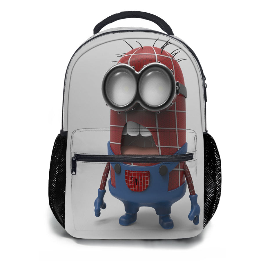 Minion Spider Man School Backpacks