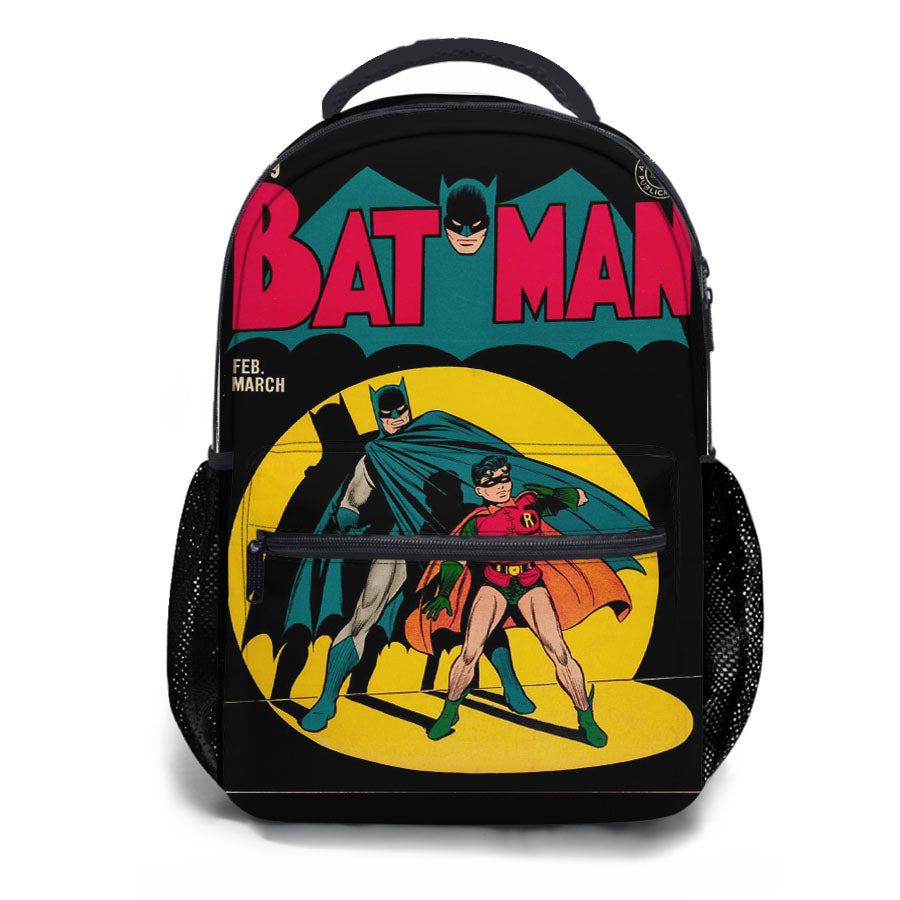 Old Batman Comic 2 School Backpacks