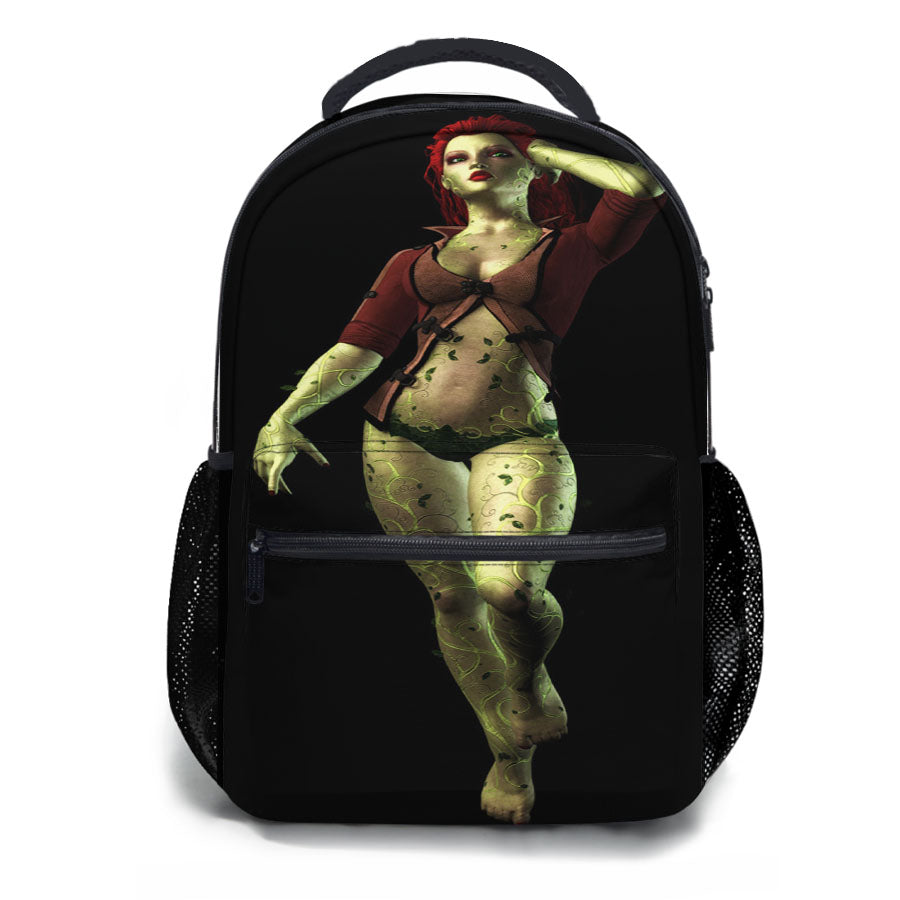 Poison Ivy Batman Villain School Backpacks