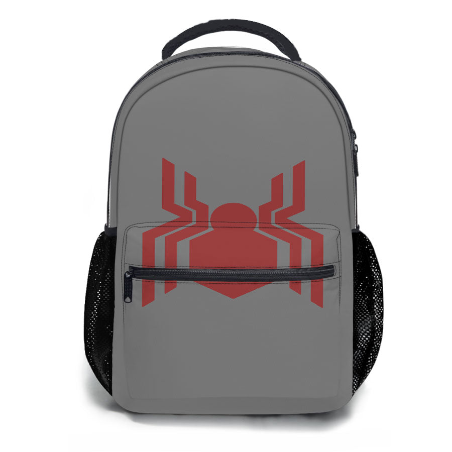 Red Homecoming Spiderman Logo School Backpacks