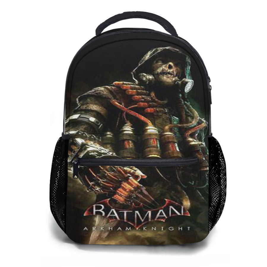 Scarecrow Batman Arkham Night School Backpacks