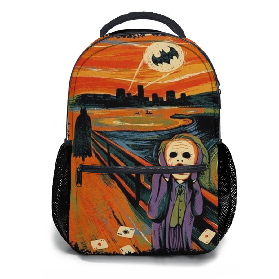 Scream Batman School Backpacks