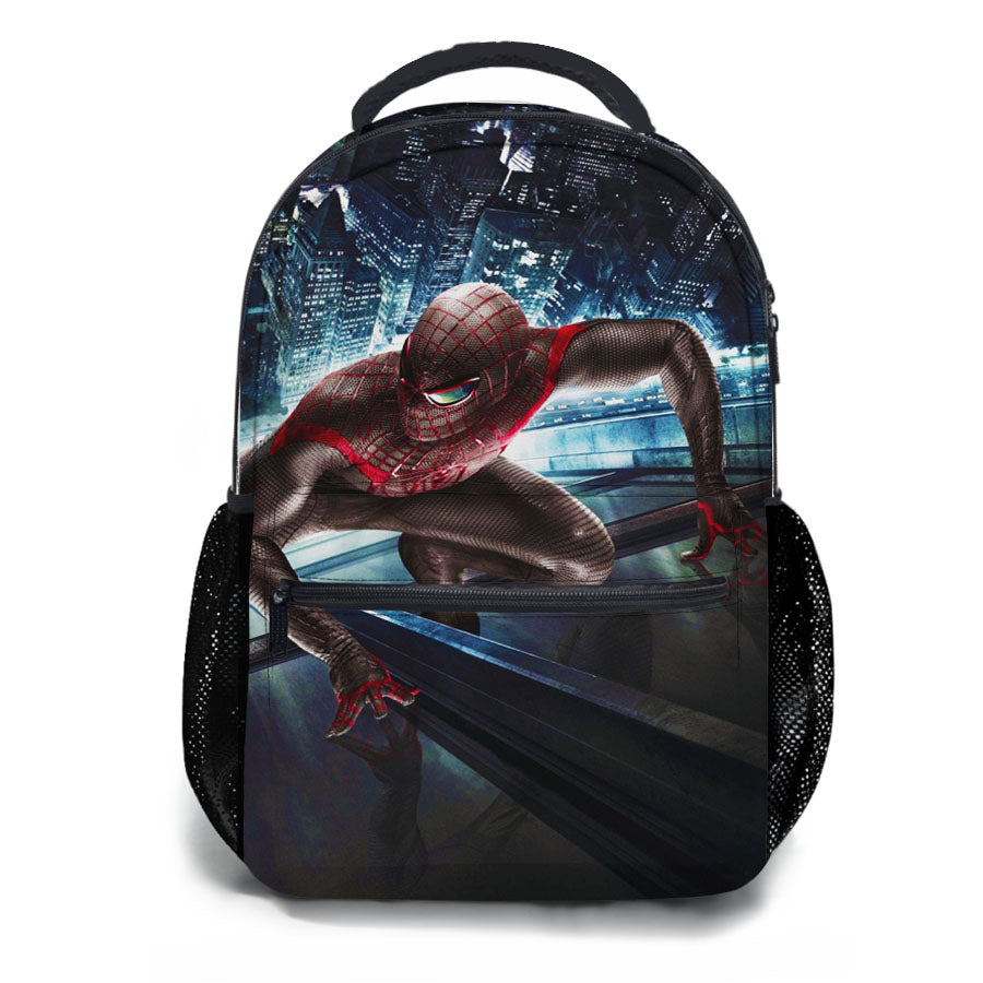 Spider Man Dark Red School Backpacks
