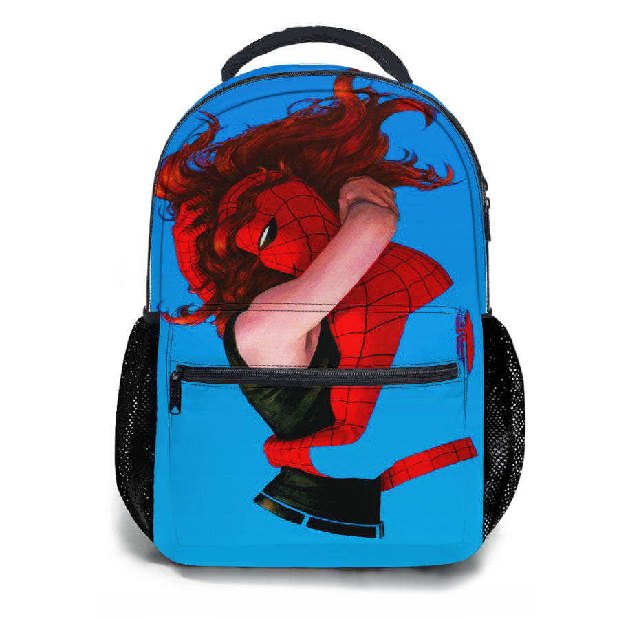 Spider Man Hug Girl School Backpacks