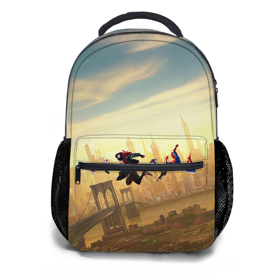 Spider Man Into The Spider Verse  School Backpacks