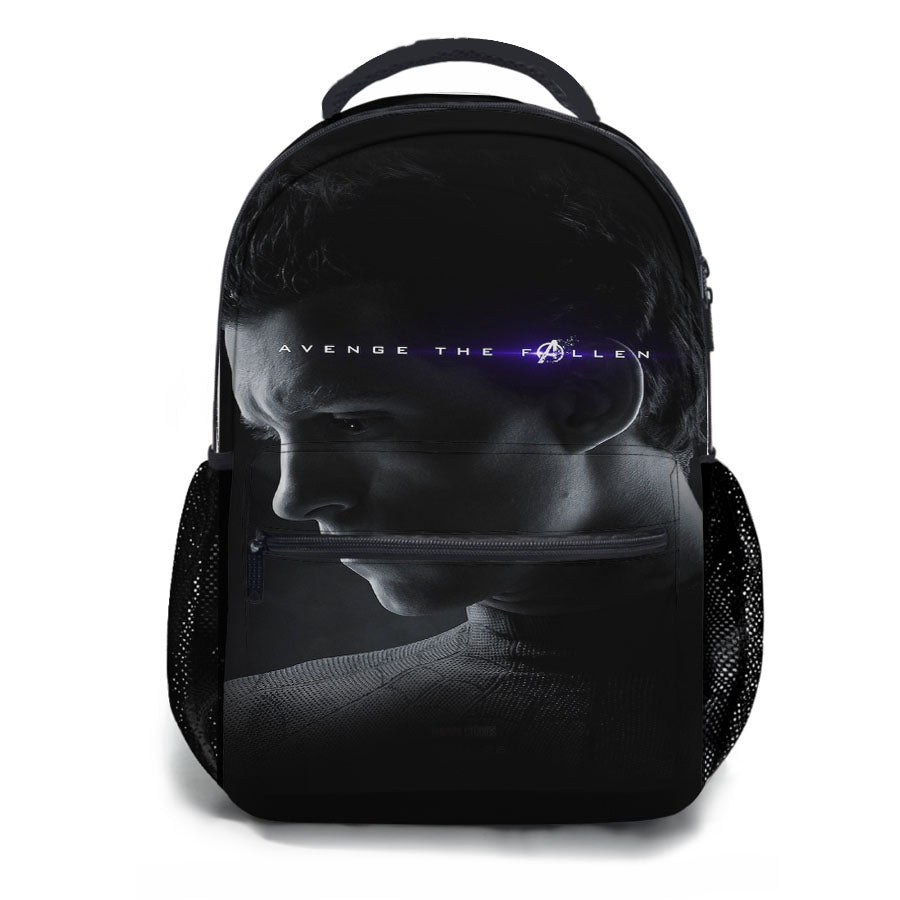 Spider Man Marvel Endgame Hero Film Poster Art School Backpacks