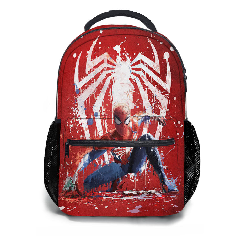 Spider Man Paint School Backpacks