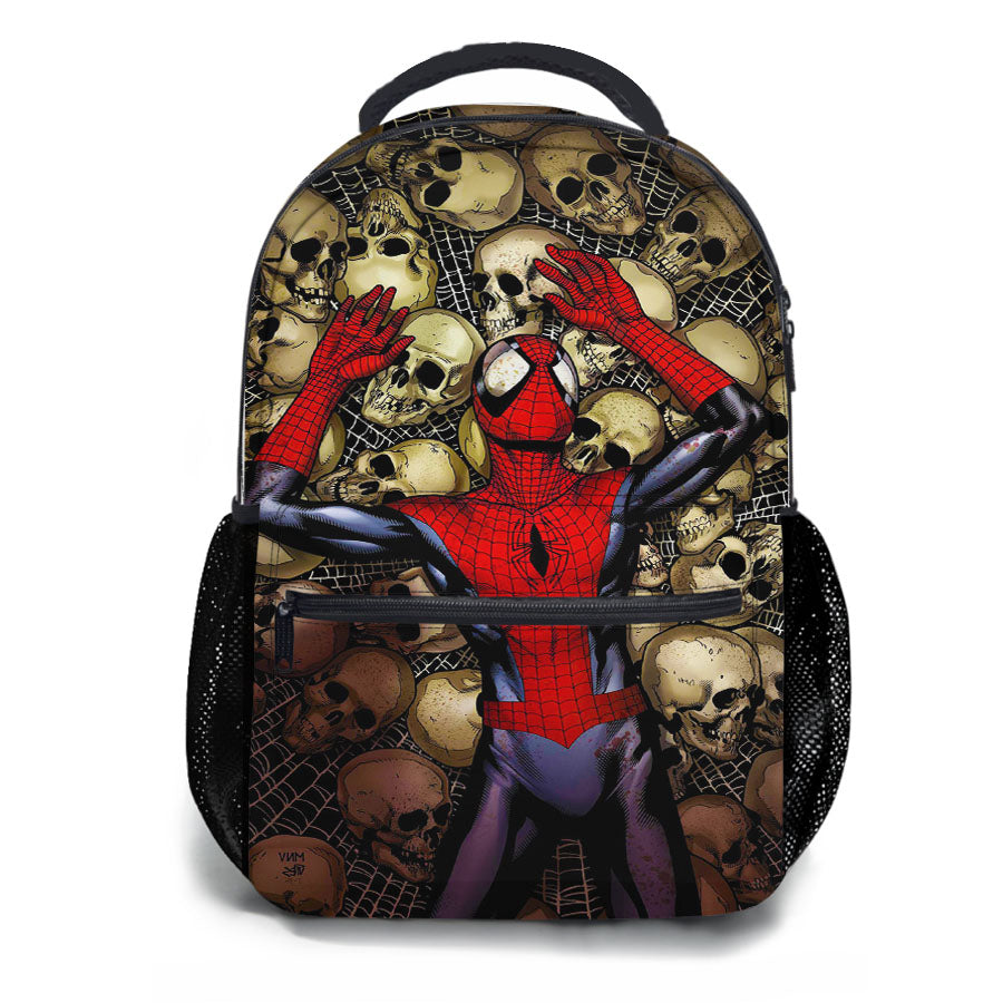 Spider Man Skull Webs School Backpacks
