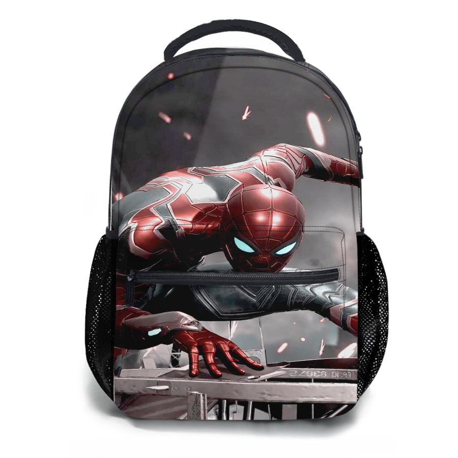 Spiderman All Suits New School Backpacks