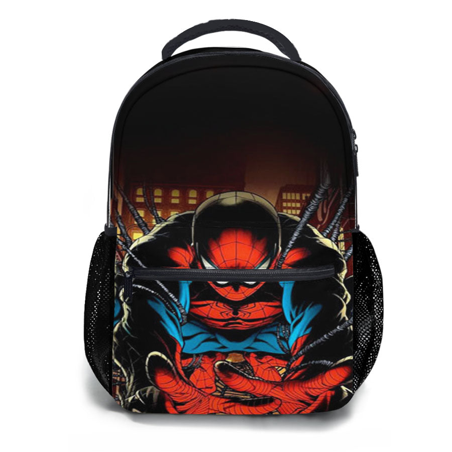 Spiderman On You Parallax School Backpacks