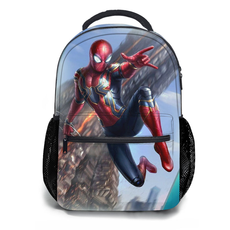 Spiderman The Best Scene School Backpacks