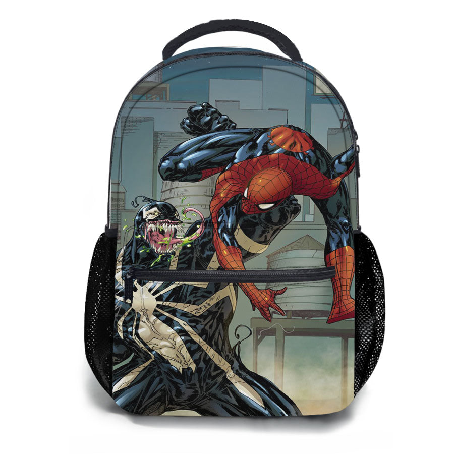 Spiderman Vs Venom Comic School Backpacks