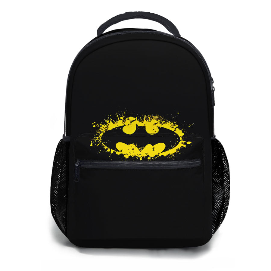 Splat Batman Logo School Backpacks