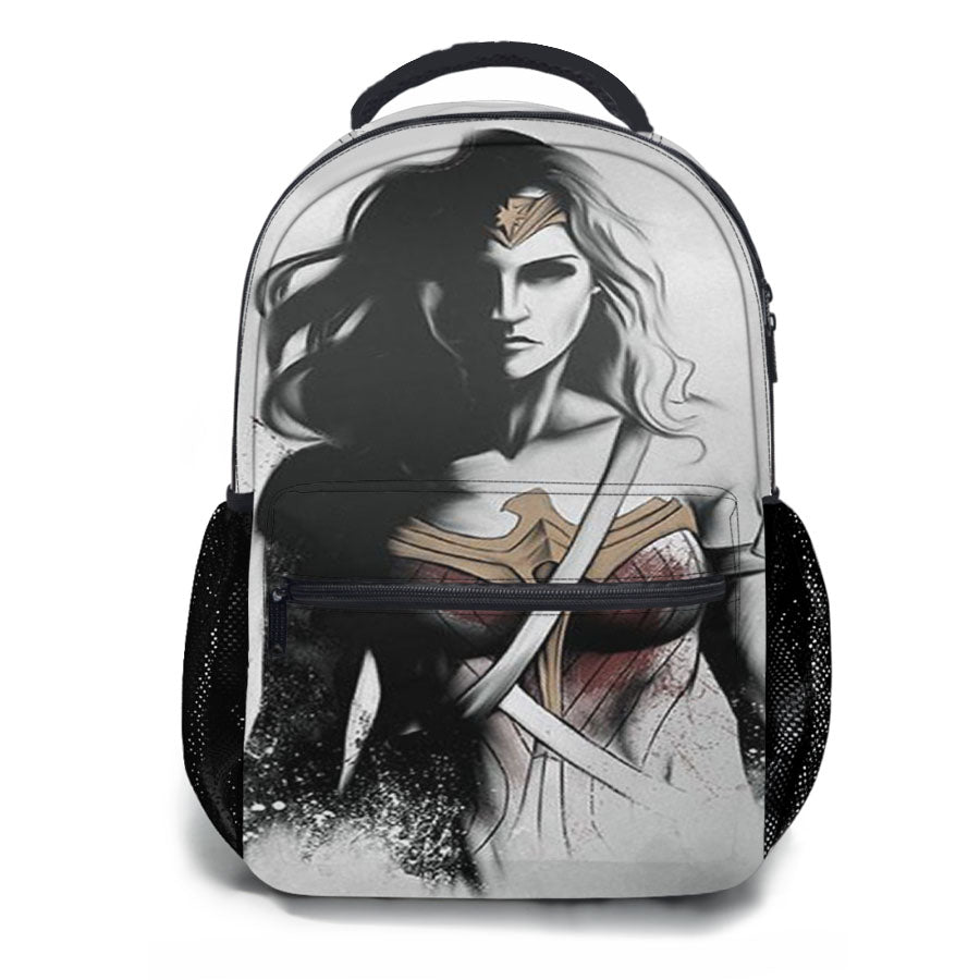 Superman Vs Batman Dark Knight Women School Backpacks