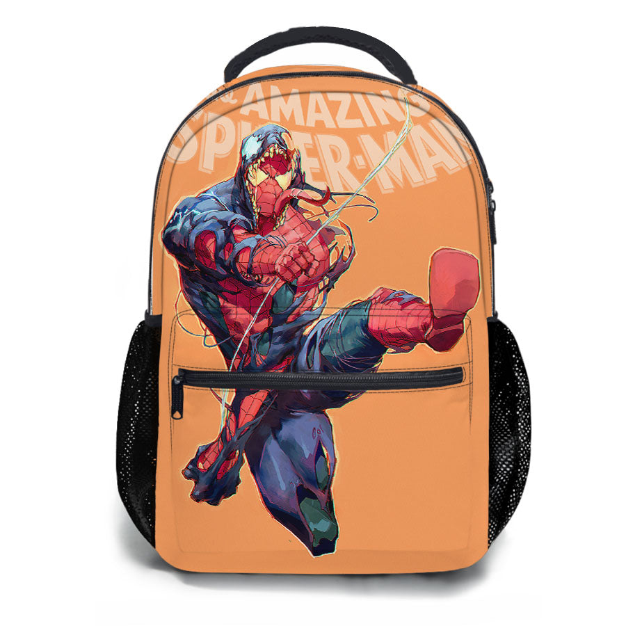 The Amazing Spiderman Paint Art School Backpacks