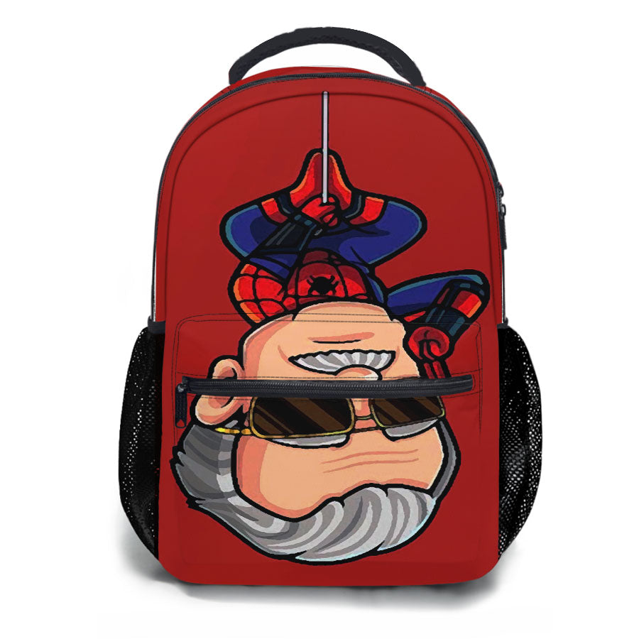The Amazing Stan Lee Spider Man School Backpacks