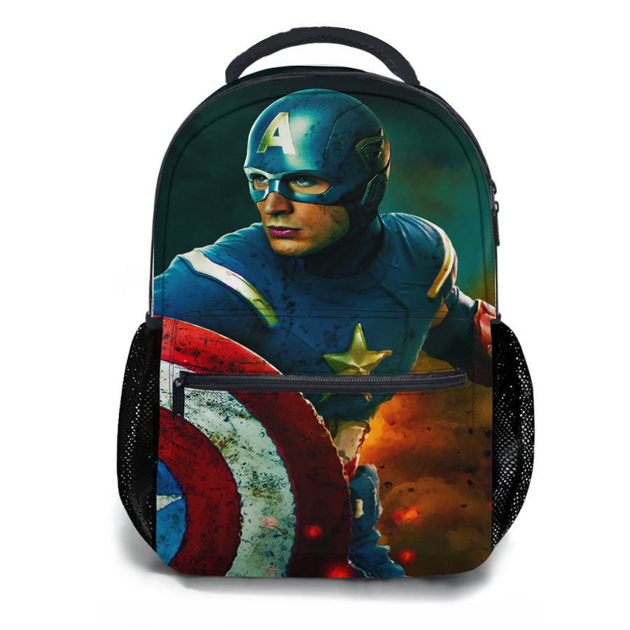 The Avengers Captain America Guard School Backpacks