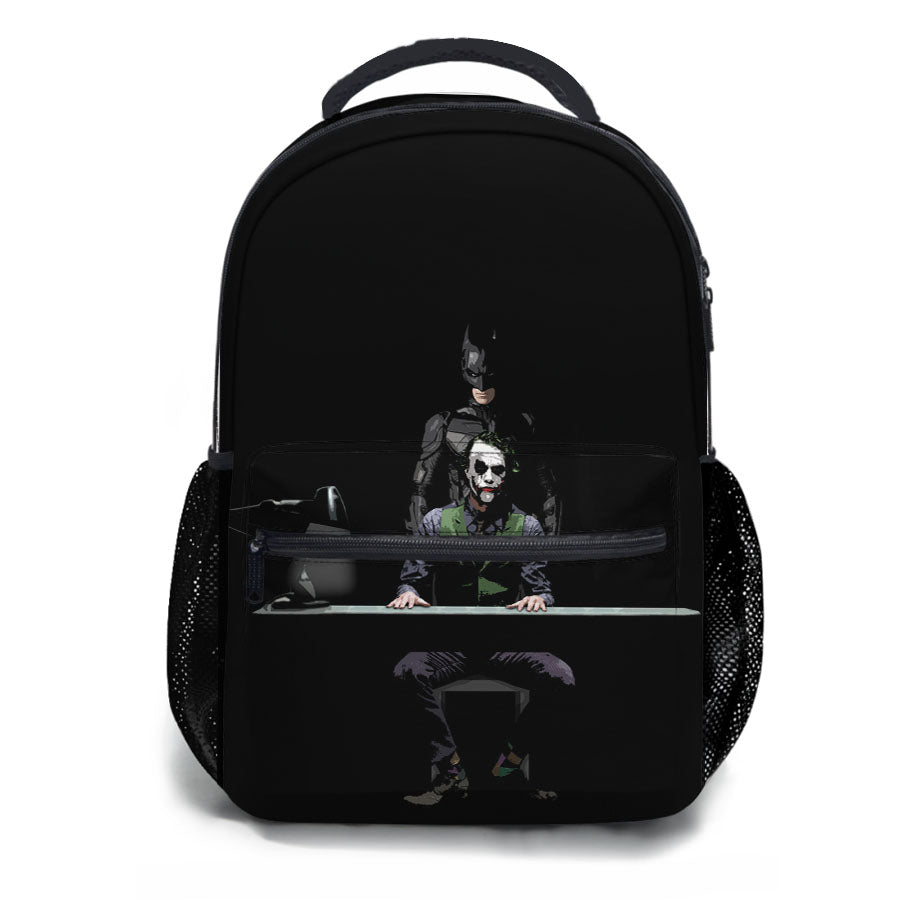The Dark Knight Joker And Batman School Backpacks
