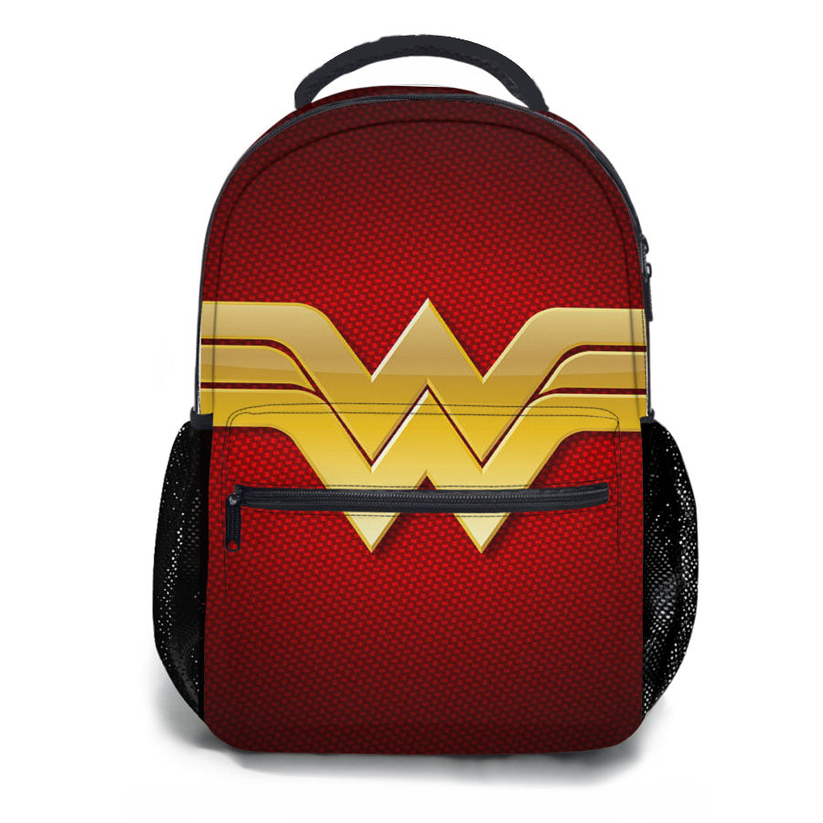 The Justice League Wonder Woman School Backpacks