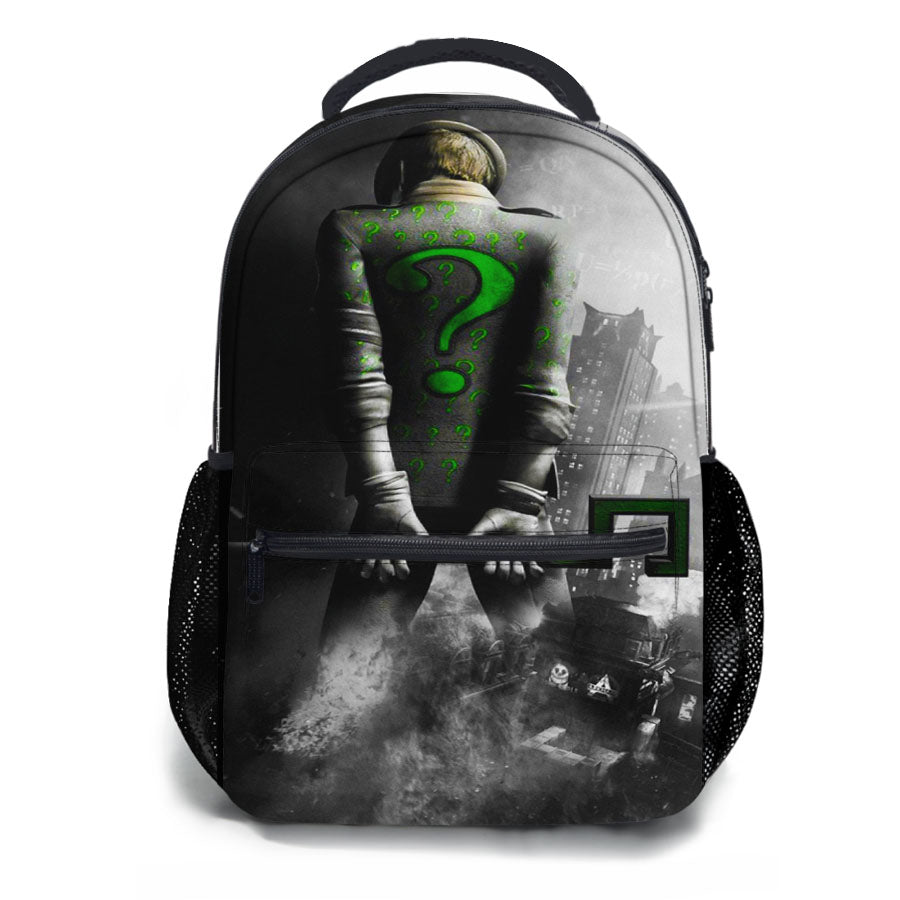 The Riddler Batman Supervillain School Backpacks