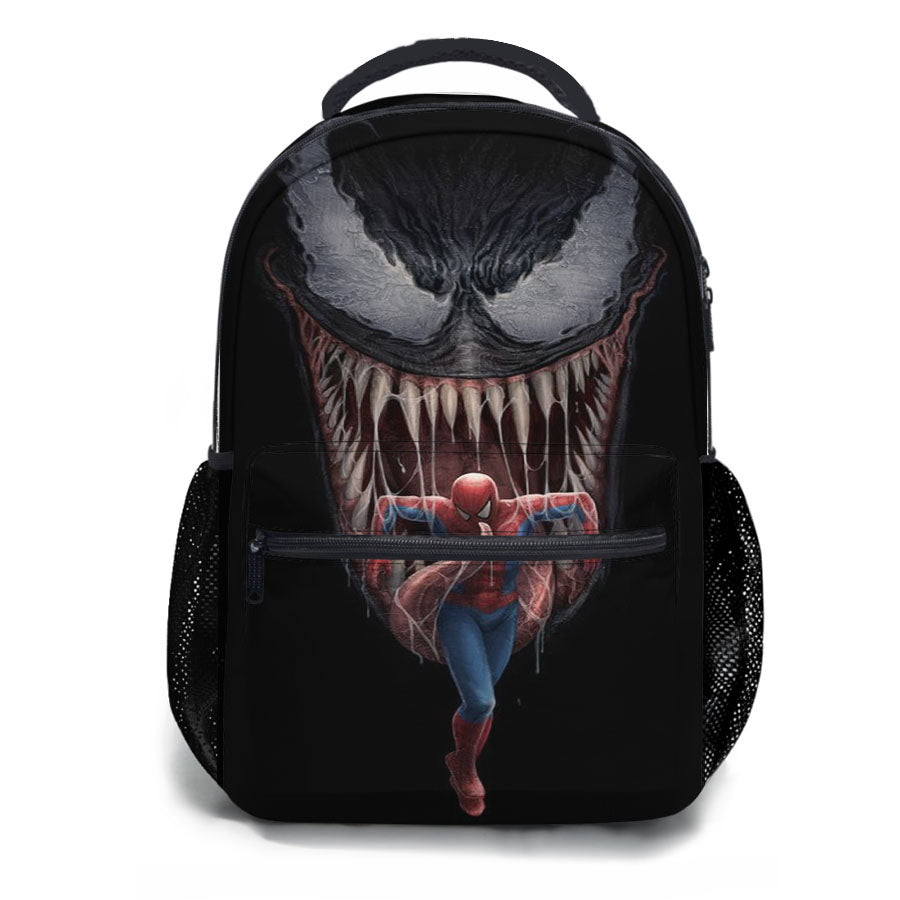 Venom Spiderman Couple School Backpacks