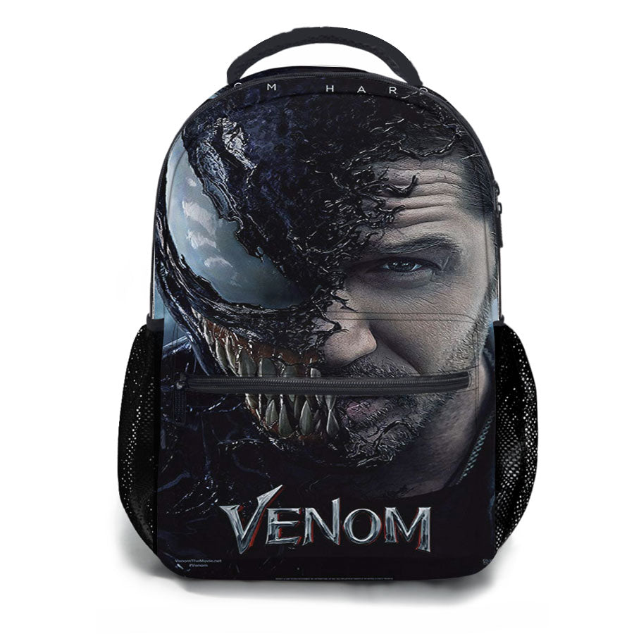 Venom Spiderman Movie Poster School Backpacks