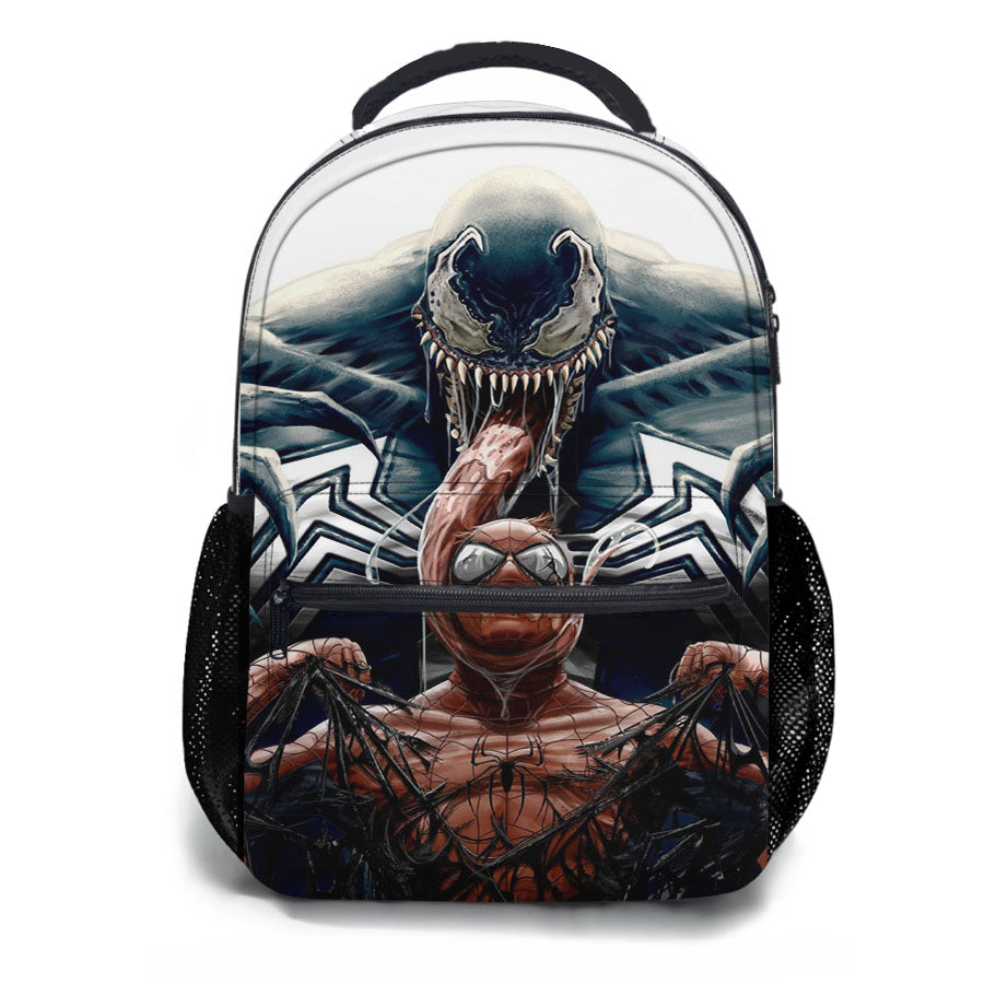 Venom Vs Spider Man Artwork 4K School Backpacks