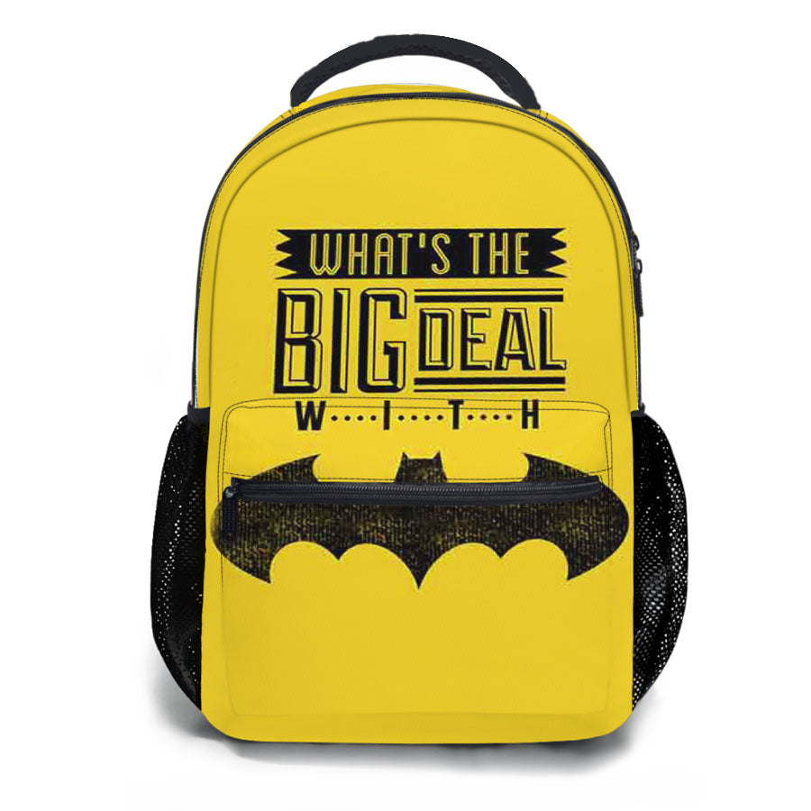 What'S The Big Deal With Batman School Backpacks