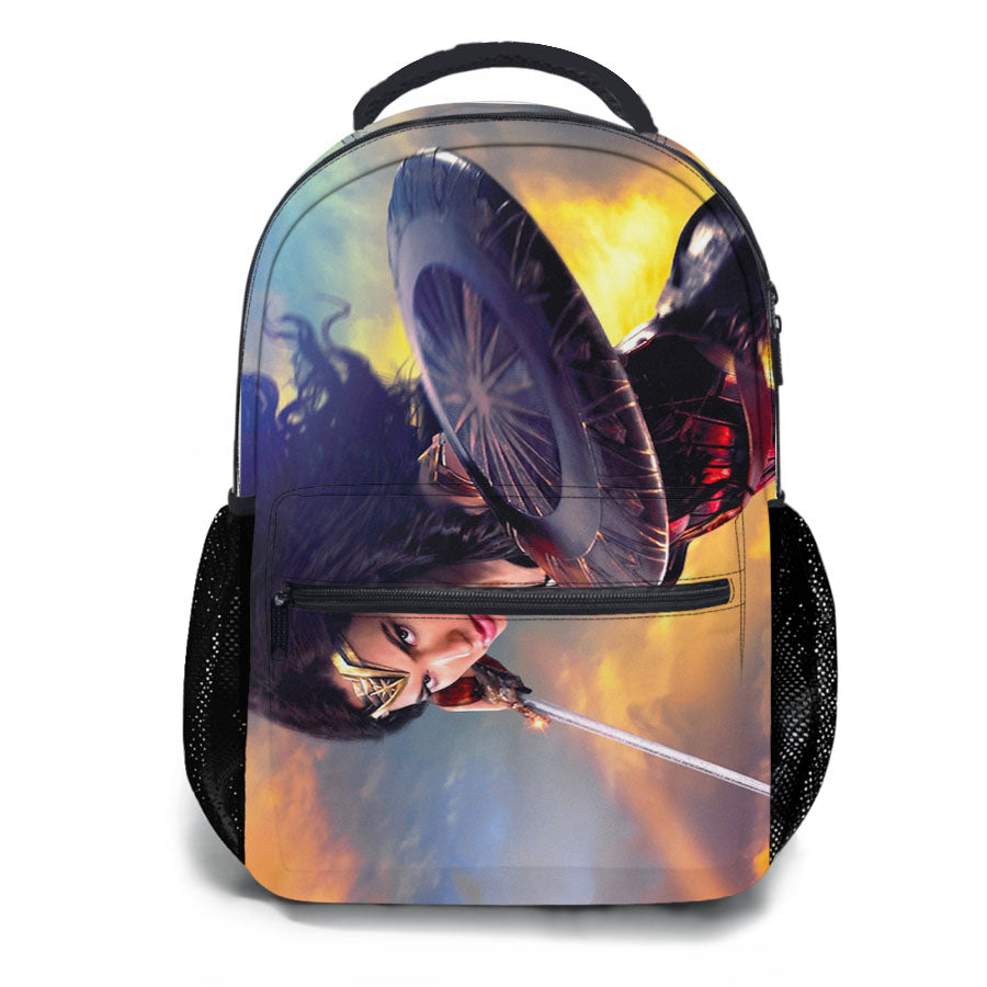 Wonder Woman 1984 Shield School Backpacks