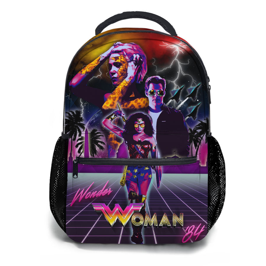 Wonder Woman 84 Poster Style School Backpacks
