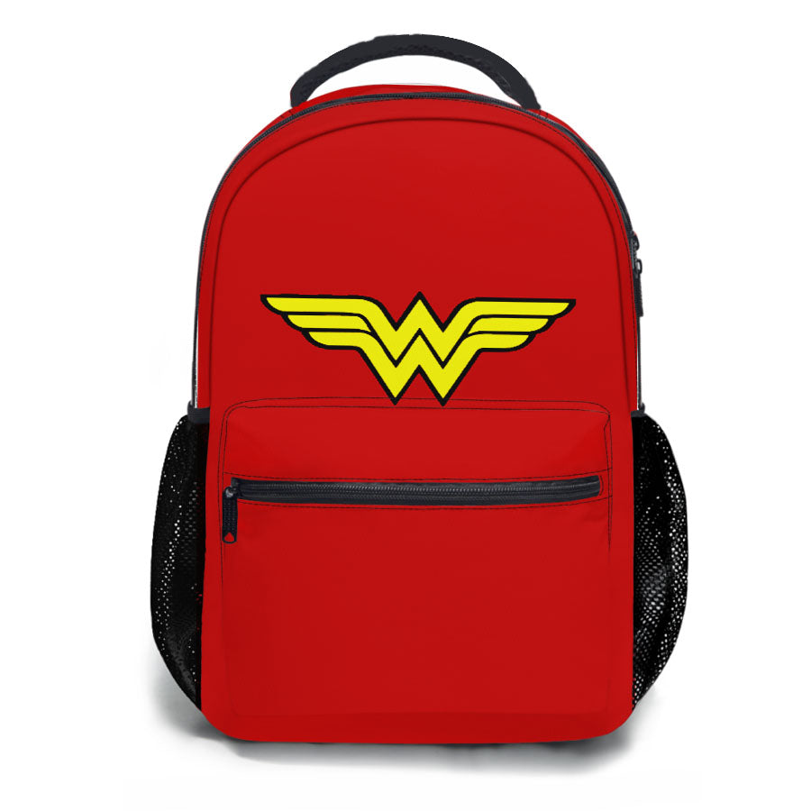 Wonder Woman Logo Vector School Backpacks