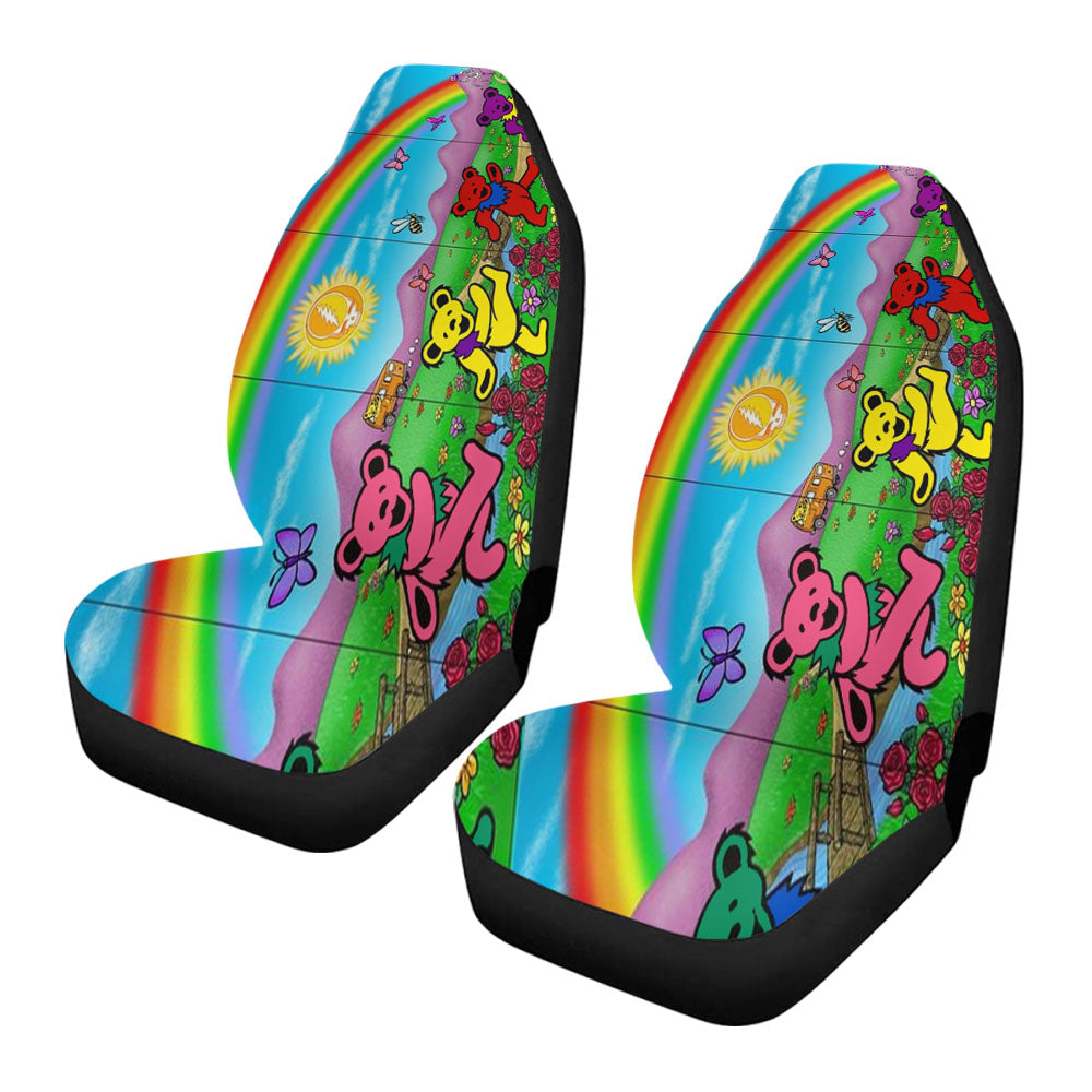 Grateful Dead Rainbow Wallpapers Car Seat Covers