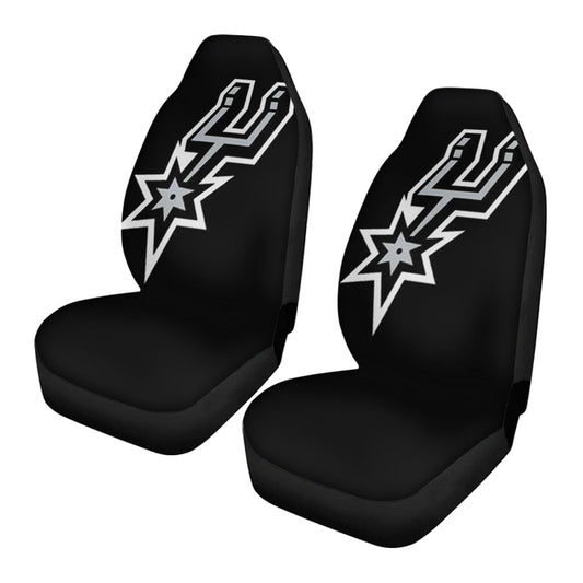 San Antonio Spurs Logo Blk Bkg Car Seat Covers