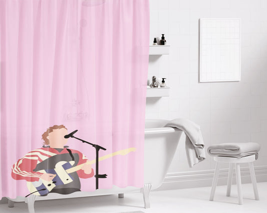 Festival - Fender Bathroom Shower Curtain Fabric Waterproof