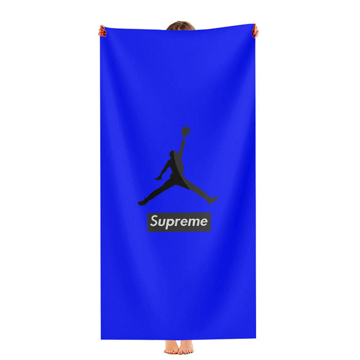 Air Jordan X Supreme Blue Endemic Ultra-Soft Luxury Bathroom Towels