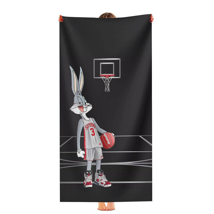 Bugs Bunny Supreme Basket Ultra-Soft Luxury Bathroom Towels